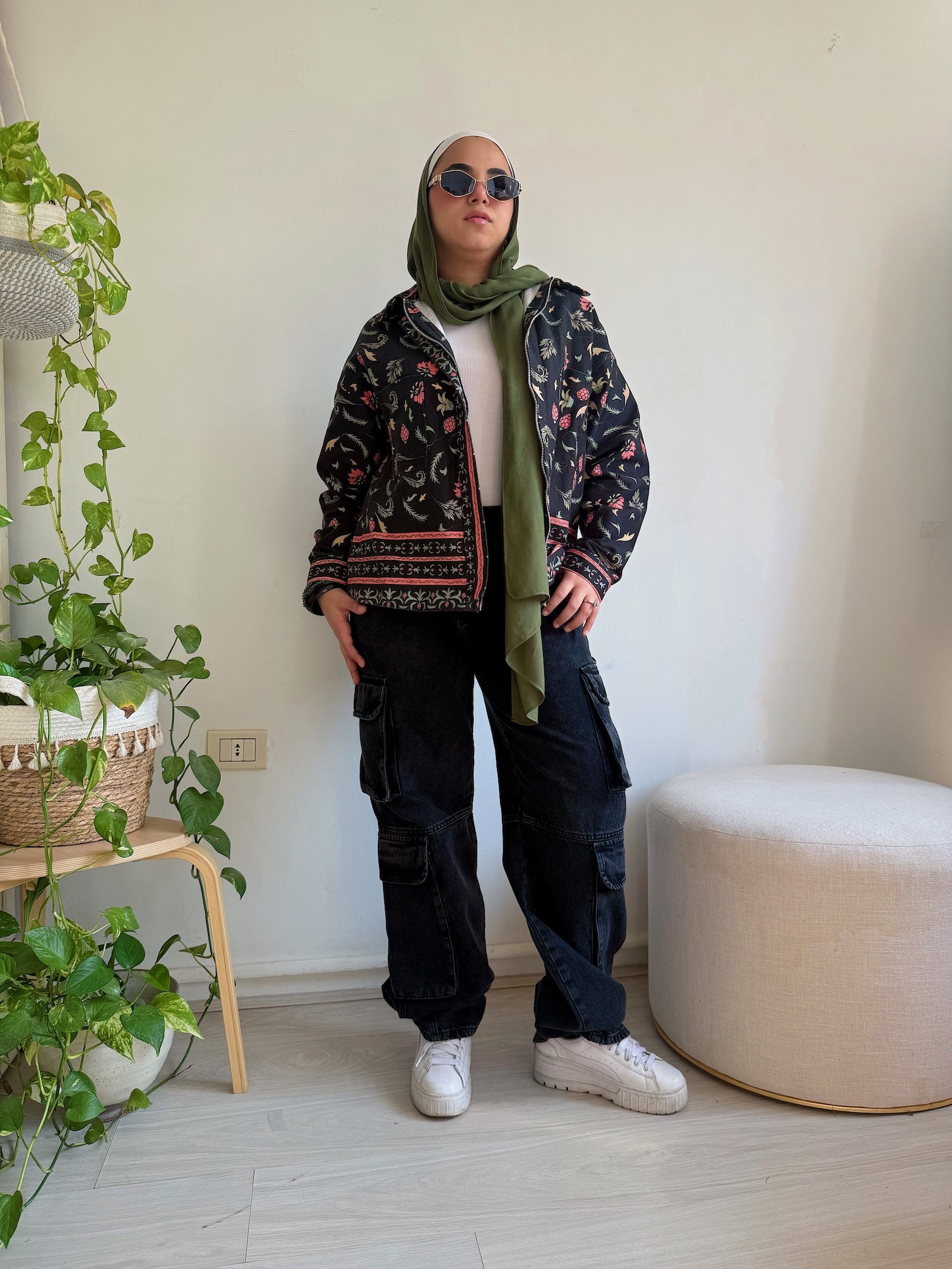 Image of Black Gabardine Jacket